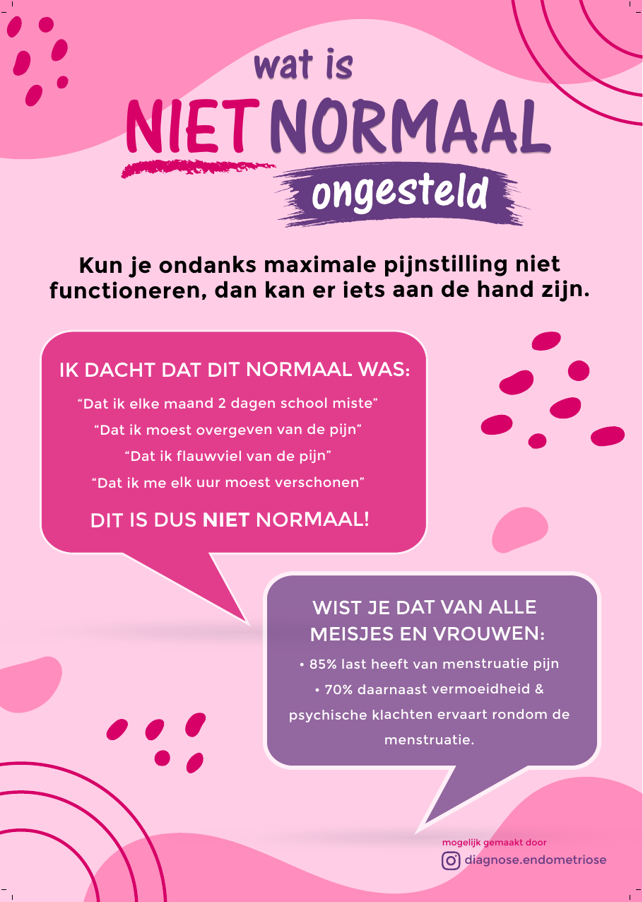 Voorvertoning flyer voor meisjes 14 t/m 17 jaar
